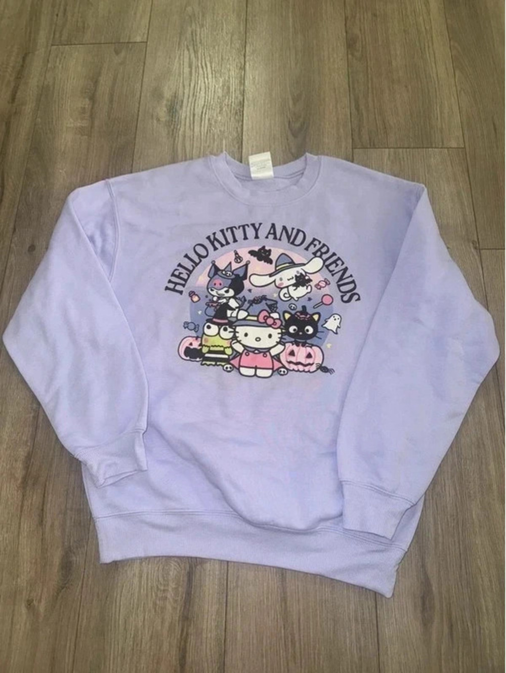 sanrio hello kitty and friends lilac sweatshirt